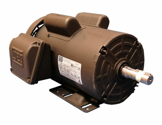 Motor WEG Monofásico Integral Lámina de Hierro (2HP, 4 Polos)